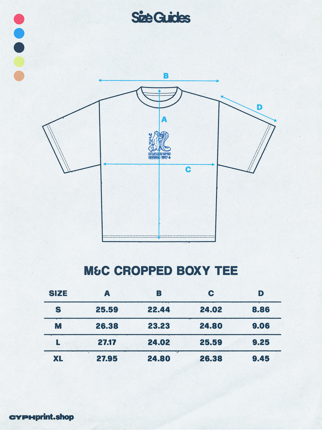 Mongoose Cobra cropped boxy tee
