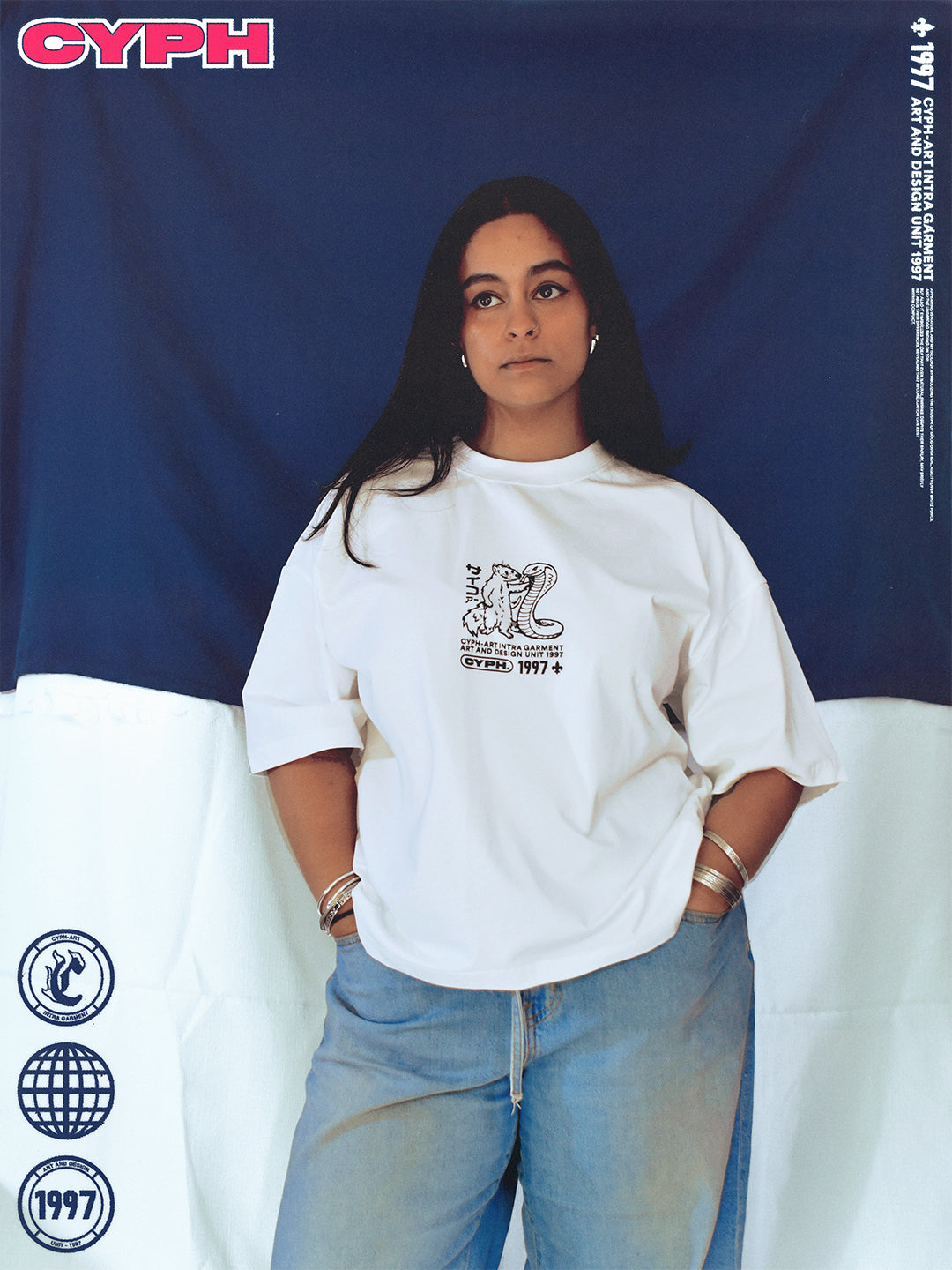 Mongoose Cobra cropped boxy tee